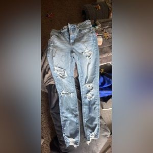 American eagle next level stretch super high rise jegging